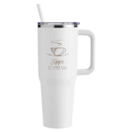 Harriton 40oz Vacuum Insulated Stainless Steel Travel Tumbler