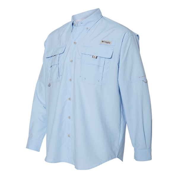 Columbia Bahama II Long Sleeve Shirt with Omni-Shade for Men - Sail - M